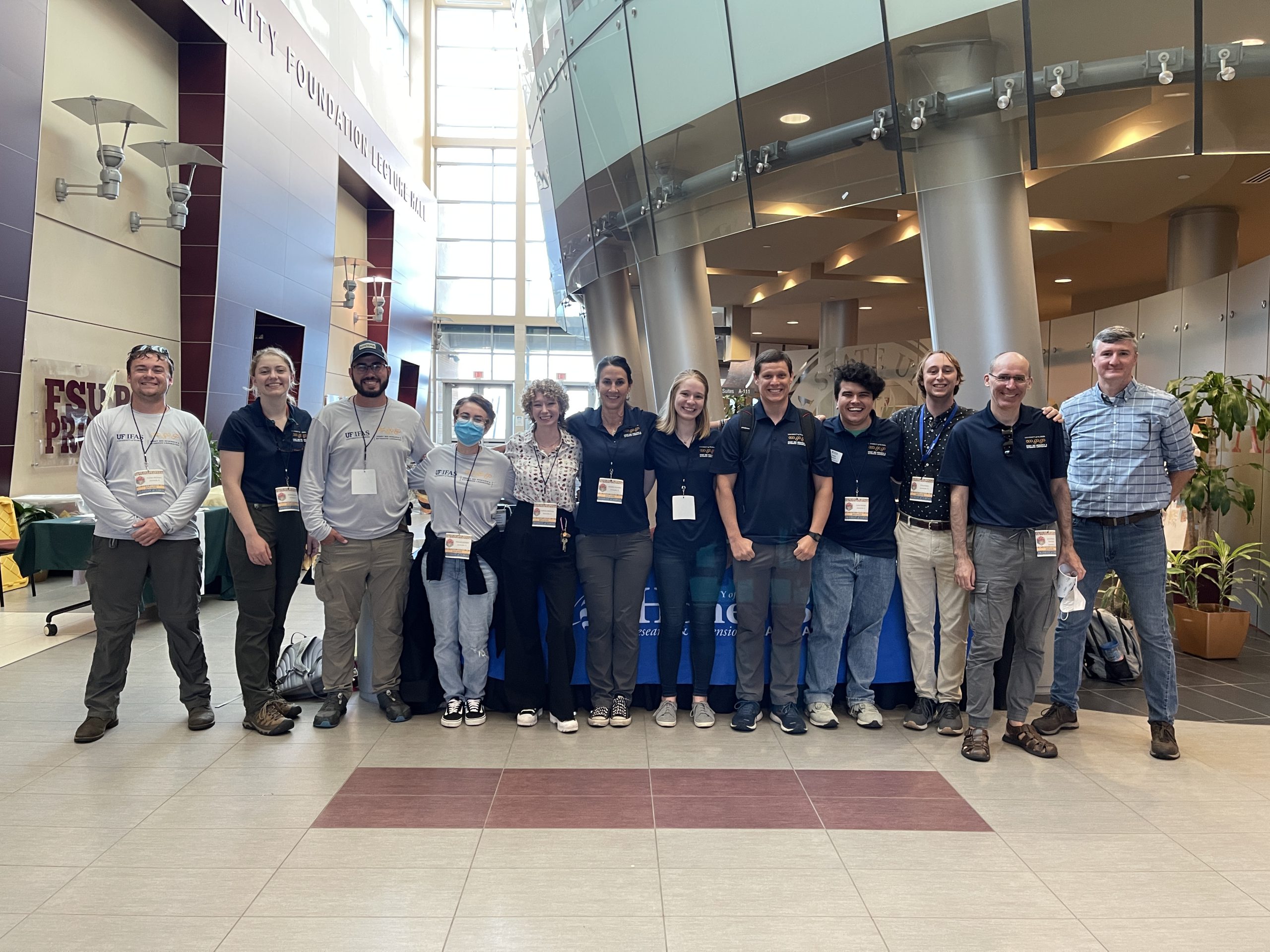 Figure 4. Members of the UF HBREL team at the 2022 Summer Bee College in Panama City. Photo credit: UF/IFAS HBREL