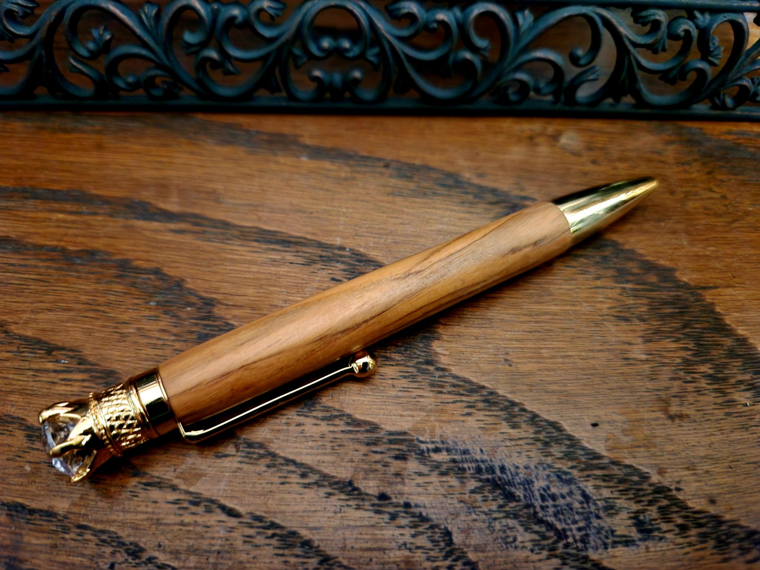 The pen that began a beekeeping friendship. Photo credit: Rebecca Masterman