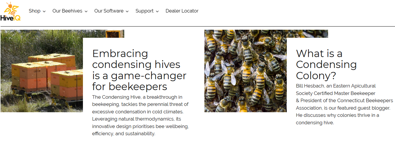 Figure 2. Multiple vendors provide insulated hives. This is from HiveIQ’s website. Photo Credit: HiveIQ, www.hiveiq.com, Used with permission.